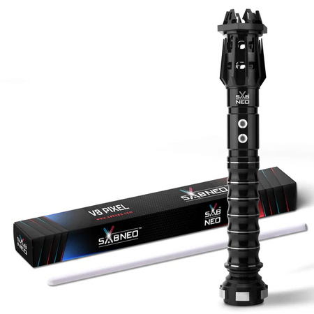 Light saber neopixel SABNEO V8 2.0 ORIGINAL BLACK HILT